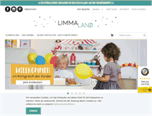 Tablet Screenshot of limmaland.com